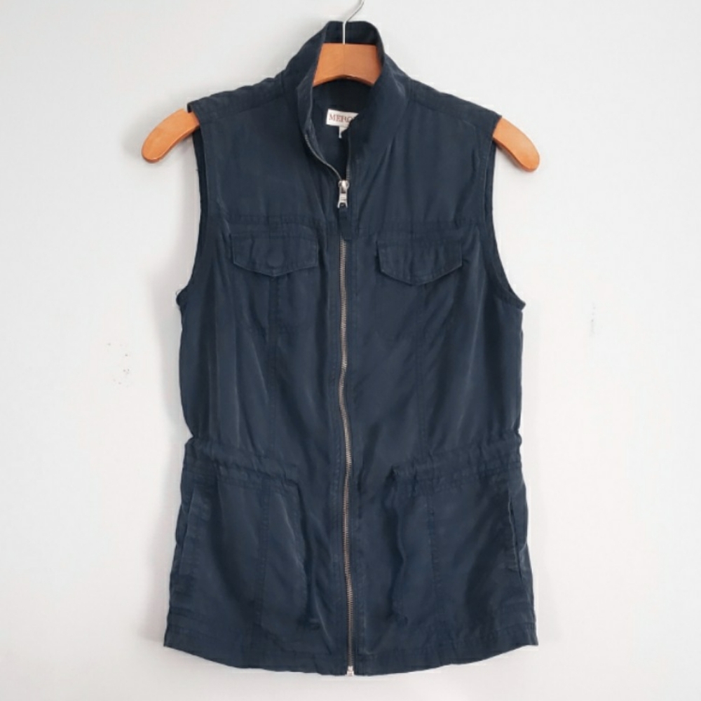 Merona Navy Lightweight Vest XS